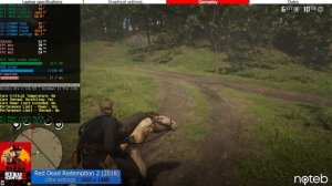 MSI KATANA GF66 (2022) - Red Dead Redemption 2 Gameplay Test (i5-12500H, RTX 3050)