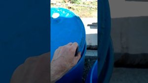 Как правильно разрезать пластиковую 200л бочку?