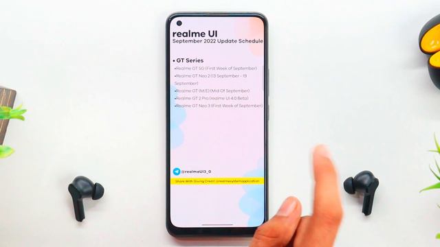 Realme September 2022 New Updates  Stable and Beta  Full Devices List  Android 13 realme UI 4.0