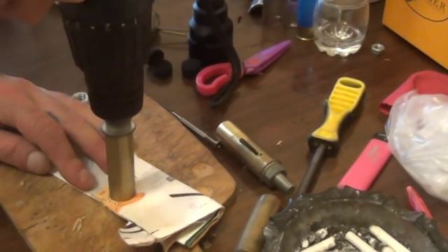 пыжерез из латунной гильзы смотреть онлайн