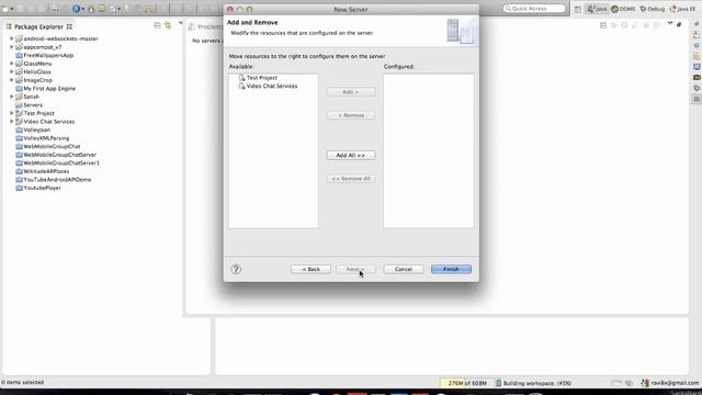 Eclipse adding J2EE and Tomcat Support