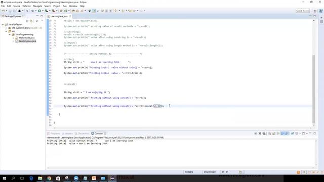 Java for Software Testers Tutorial#15  JAVA String Methods - Continued
