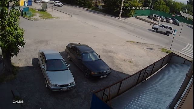 Видеокамера на парковке. смотреть онлайн