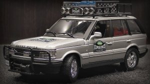 Range Rover - Land Rover Experience Модель машины 2001 Масштаб 1:26 bburago Мини-копия автомобиля
