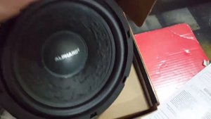 Басовики Alphard LW-80A4 - Визульное знакомство