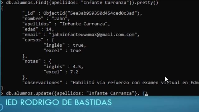 Incrementar un Campo Numérico en MongoDB смотреть онлайн