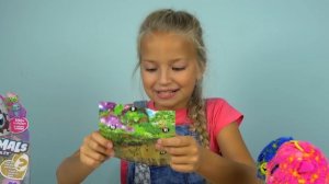 СОБИРАЕМ КОЛЛЕКЦИЮ ХЭЧИМАЛС // HATCHIMALS COLLECTIBLES UNBOXING VIDEO FOR KIDS