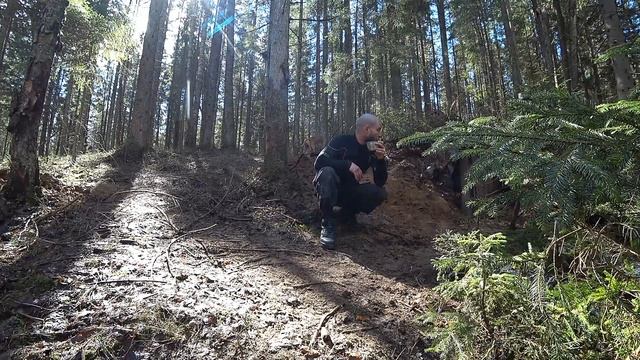 Маскировка землянки | Тамбур (подготовка)