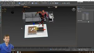 Как изолировать объекты для удобства работы  ( Hide, Unhide) 3ds max