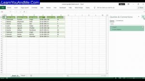 Connect Google Sheet to Excel | Link Google sheets with Excel