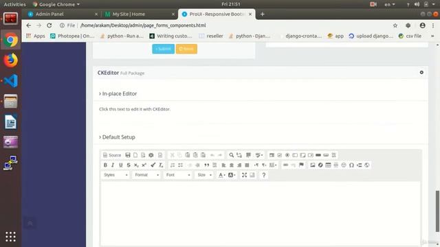 Add FileUpload To Html | Python and Django