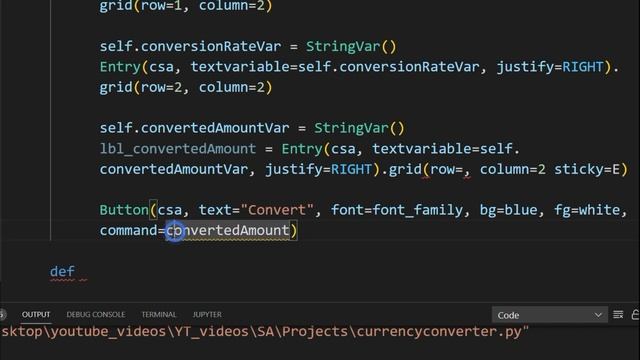 python projects 34 Currency Converter