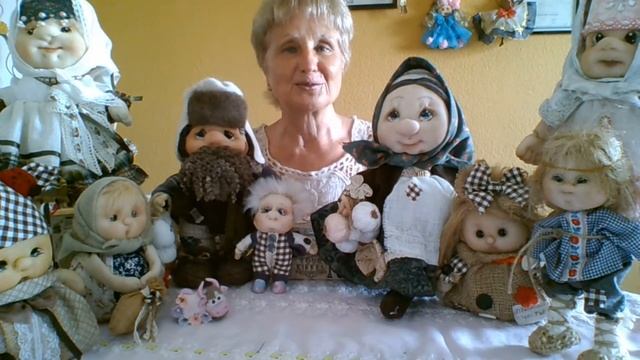 547.Куклы в народном стиле.Куклы сделанные с любовью.Плейлист -куклы в народном стиле смотреть онлайн