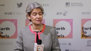 Irina Bokova: Earth to Paris 2015