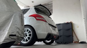 Suzuki Swift Sport ZC32S Cold Start Tonnka Headers & Trust GReddy Beatmax Ti