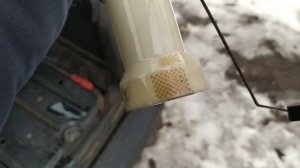 #Чистка_заборника_и_бака