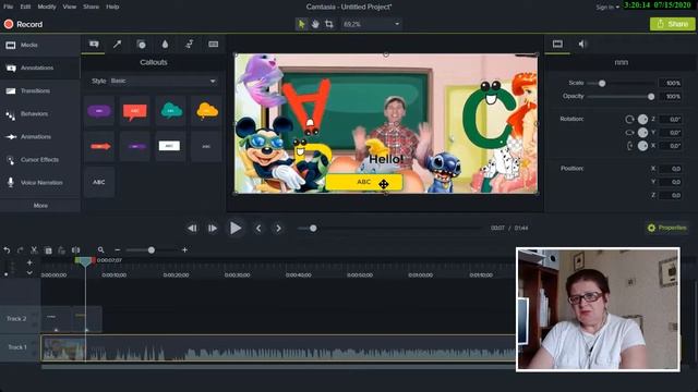 Как прописать субтитры и где их расположить Camtasia Studio смотреть онлайн