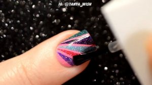 DIY Nail Polish Stickers - Наклейки из лака для ногтей