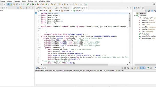 TEXT EDITOR IN JAVA||BASIC PROJECT IN JAVA LANGUAGE|| PROJECT WALA смотреть онлайн