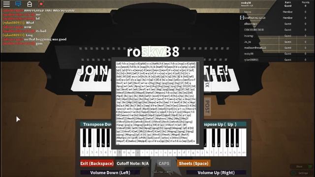 Roblox Piano- Little do you know (Kinda advanced? I think..) смотреть онлайн