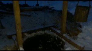 Копаем колодец зимой в черной глине с отличным результатом(московская область)