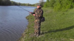 @Ловля на микроколебалки. Ловим окуня весной