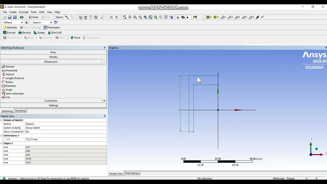 Урок 1. Создание 3D модели поршня в Ansys Design Modeler