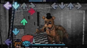 Friday Night Funkin vs FNAF 2 - Fallen Star (Old Freddy) - AMV Tecnologico