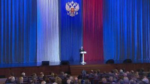 Владимир Путин выступил на торжественном вечере по случаю Дня работников органов госбезопасности