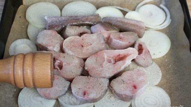 Хек с сыром в духовке
