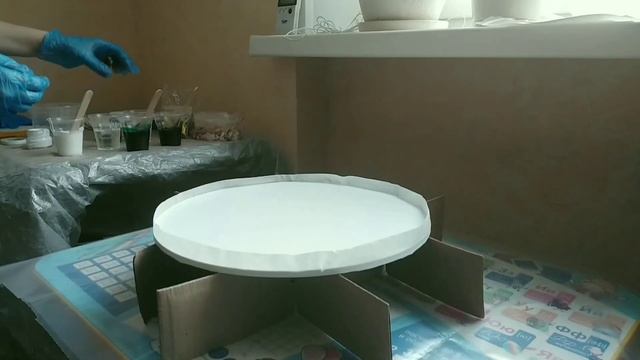 Интерьерная картина за 20 минут. Эпоксидная смола. Рисуем по этапно! смотреть онлайн