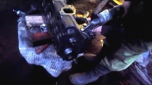 Притирка клапанов Ford Transit 2.5 лобзиком и шуруповёртом..mp4