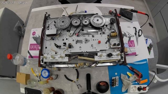 Восстановление бобинного магнитофона Маяк 203 1978г. смотреть онлайн