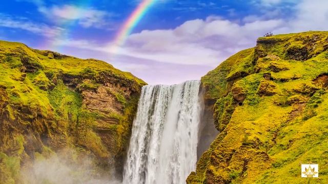 1 hour Waterfall Rain Music • Deep Yoga Meditation Music • Relaxing Sleep Music • • Stress Relief смотреть онлайн