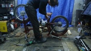 Верховина 3 NEW 110cc (установка мотора)