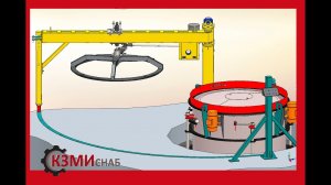 Вибропресс для производства колодезных колец ЛВК-2000. От чертежа до готового оборудования.