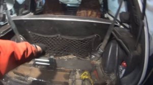 Установка лебедки в багажник ниве с сохранением заднего сидения день второй
