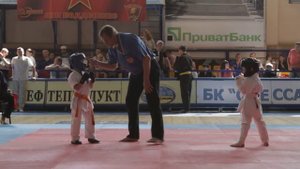 каратэ дети до 20 кг категория 6-7 лет соревнование(мой бой)