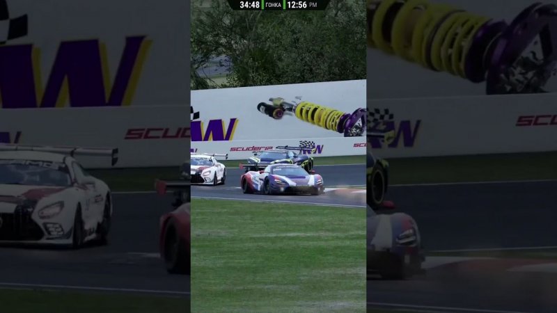 ВСЕ РАСТУПИЛИСЬ ПЕРЕД МОЛОДЫМ ПИЛОТОМ  #smpracing #assettocorsa