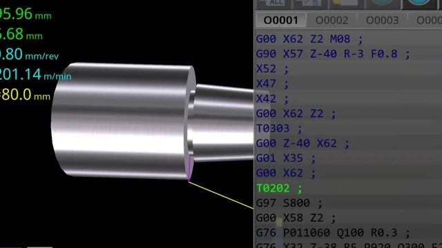 G76 cnc programming tapered threading смотреть онлайн