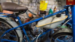 Мопед ПВЗ МВ-18 "Пенза" . Оживление . Первый выезд .