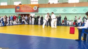 первенство Мурманска по киокушинкай, бой за 1-е место (90+)mp4