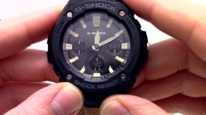 Часы Casio G-SHOCK GST-W120L-1B - Инструкция, как настроить от PresidentWatches.Ru