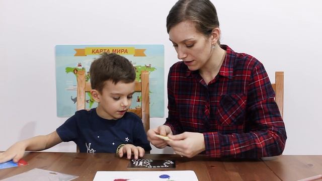 Делаем аппликацию Экскаватор из блестящих наклеек смотреть онлайн