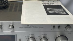 Винтажный Стереоинтегрированный усилитель Technics Su-8044--Япония-1978-1980-год-редкость