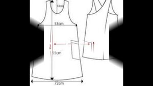 Схемы, чертежи, выкройки для пошива фартука