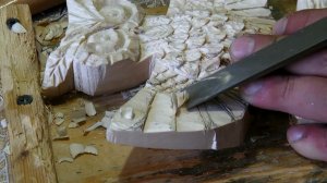 Резьба по дереву \\ Учусь резать сову. Часть 2