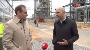 Артём Здунов осмотрел ход работ  в рамках реализации инвестпроекта на заводе «Плайтерра»