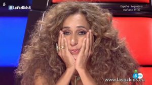FLORI: Audición completa a "La Voz Kids España" - Stone Cold