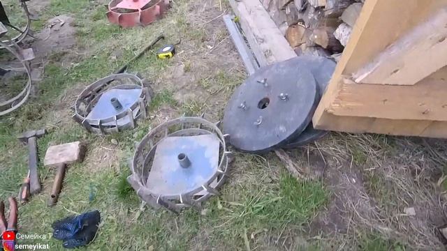 Ходоуменьшитель для мотокультиватора caiman primo. Из культиватора в мотоблок для копки картошки?